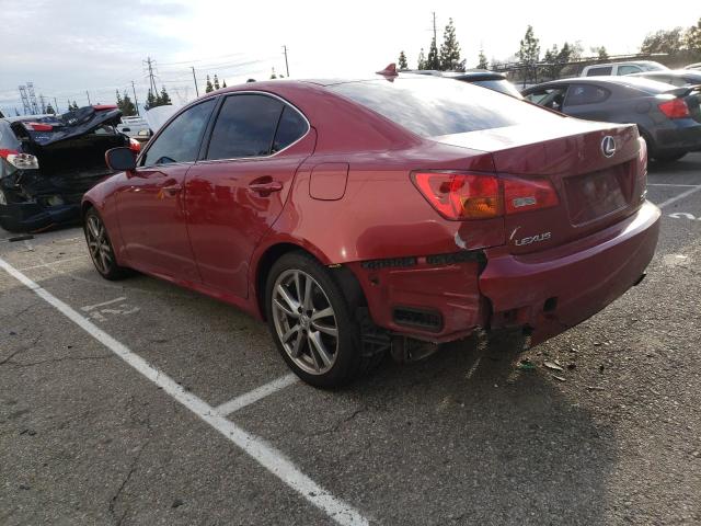 Photo 2 from auction – 2008 LEXUS IS 250 with VIN JTHBK262X85051557