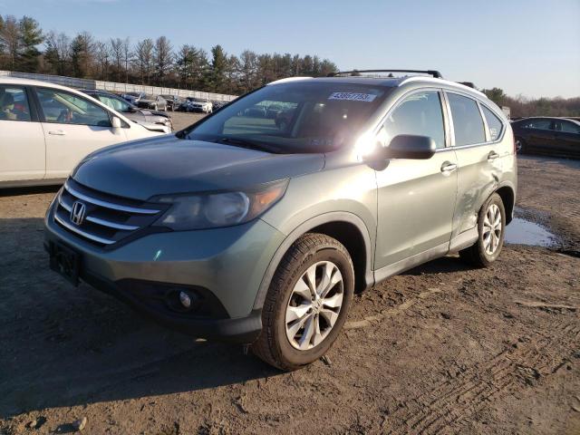 HONDA CR-V EXL 2012 with VIN 2HKRM4H74CH604128 - Photo from auction