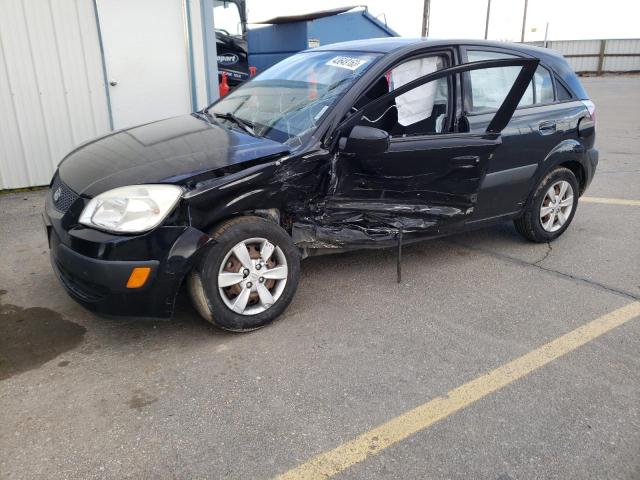 KIA RIO 5 SX 2009 with VIN KNADE243896516892 - Photo from auction