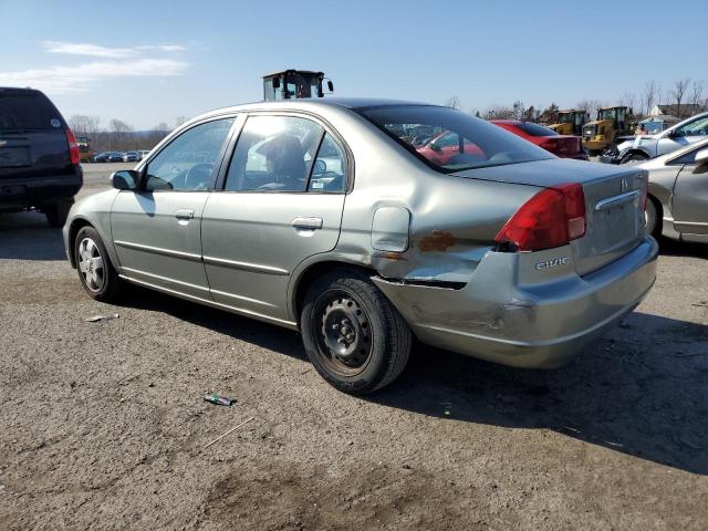 Photo 2 from auction – 2002 HONDA CIVIC EX with VIN 2HGES26862H596546