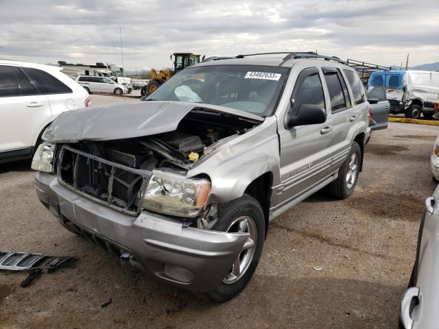 JEEP GRAND CHER 2002 with VIN 1J8GW68J52C114079 - Photo from auction