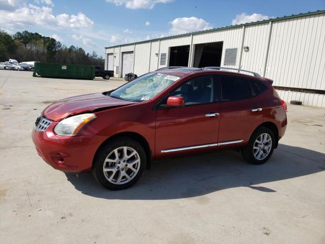 NISSAN ROGUE S 2013 with VIN JN8AS5MT3DW527263 - Photo from auction