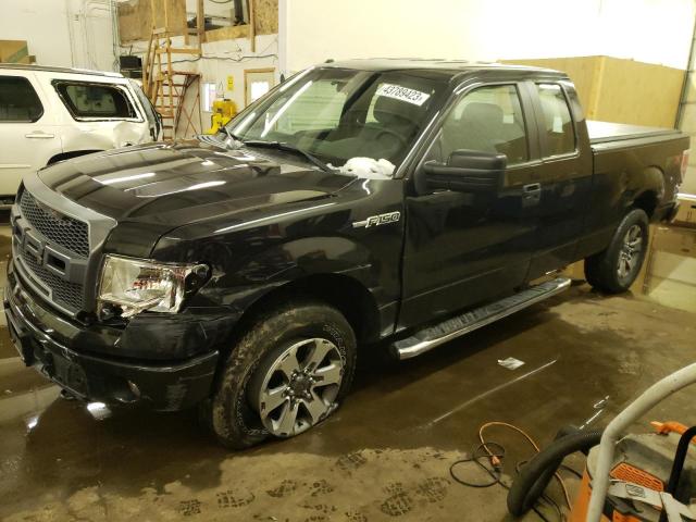 FORD F150 SUPER 2013 with VIN 1FTFX1EF4DFA18321 - Photo from auction