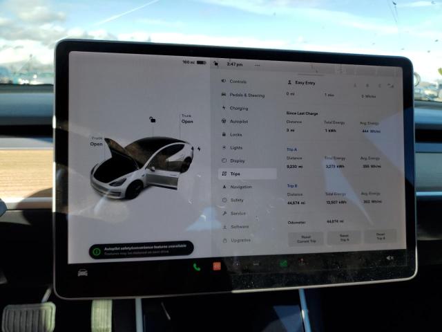 Photo 9 from auction – 2020 TESLA MODEL 3 with VIN 5YJ3E1EA7LF612692
