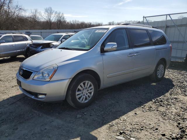 KIA SEDONA LX 2014 with VIN KNDMG4C78E6564657 - Photo from auction
