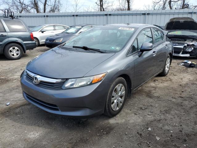 HONDA CIVIC LX 2012 with VIN 19XFB2F52CE377007 - Photo from auction