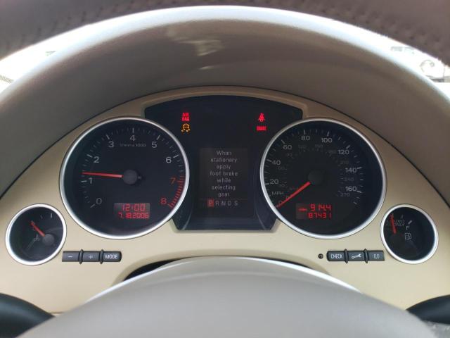 Photo 9 from auction – 2009 AUDI A4 2.0T CA with VIN WAUDF48HX9K003553