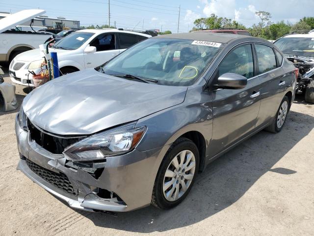 NISSAN SENTRA S 2017 with VIN 3N1AB7AP7HY337286 - Photo from auction