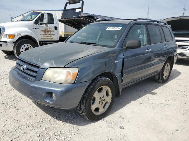 TOYOTA HIGHLANDER 2006 with VIN JTEGP21A660116675 - Photo from auction