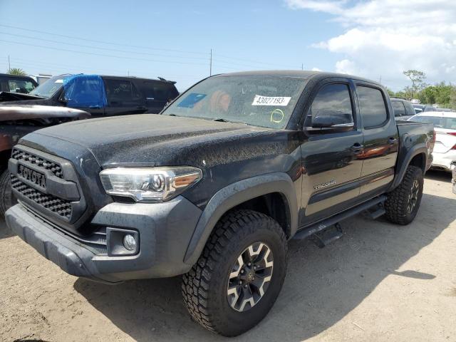 TOYOTA TACOMA DOU 2017 with VIN 3TMCZ5AN9HM077369 - Photo from auction