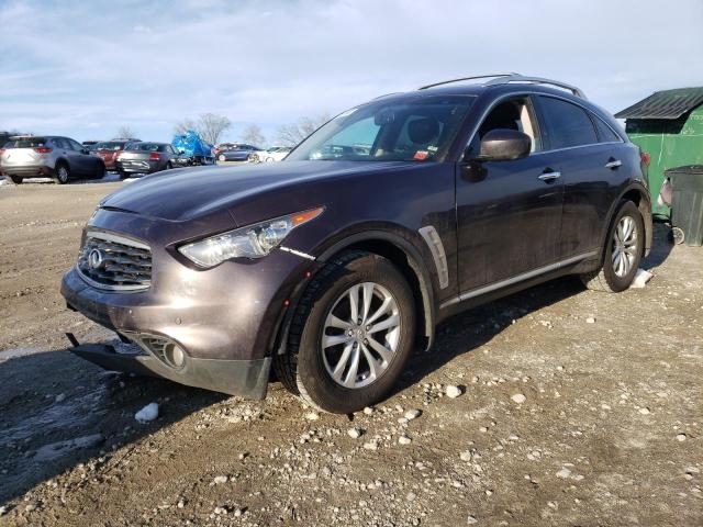 INFINITI FX35 2009 with VIN JNRAS18W69M159480 - Photo from auction
