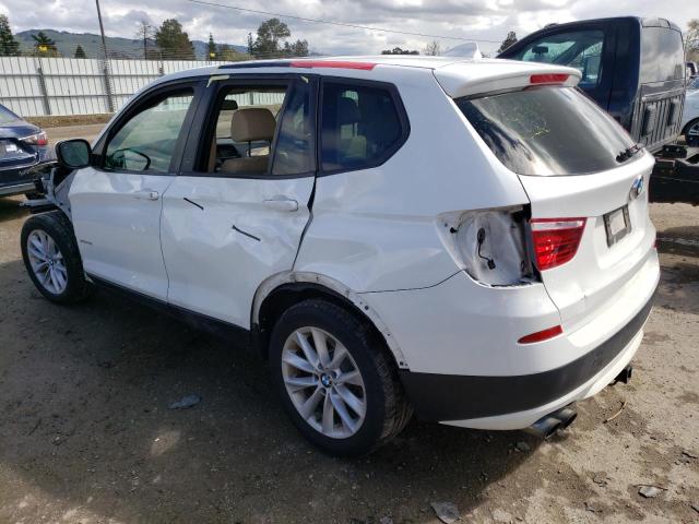 Photo 2 from auction – 2013 BMW X3 XDRIVE2 with VIN 5UXWX9C59D0A21731
