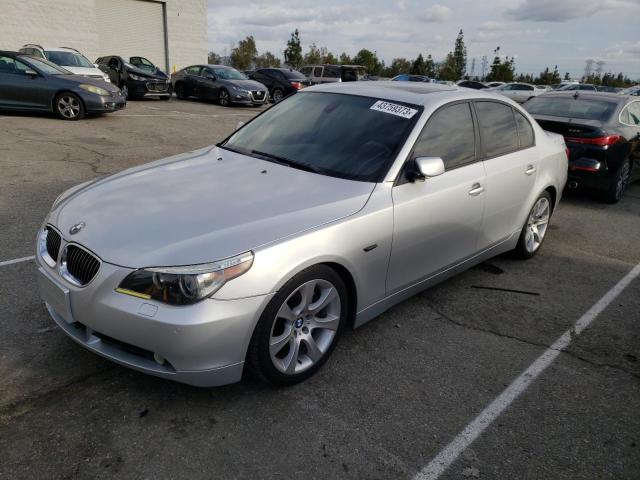 BMW 545 I 2005 with VIN WBANB33555B116179 - Photo from auction
