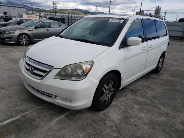 HONDA ODYSSEY EX 2006 with VIN 5FNRL38676B424665 - Photo from auction