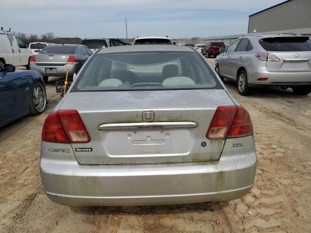 Photo 6 from auction – 2002 HONDA CIVIC DX with VIN 2HGES15112H566305