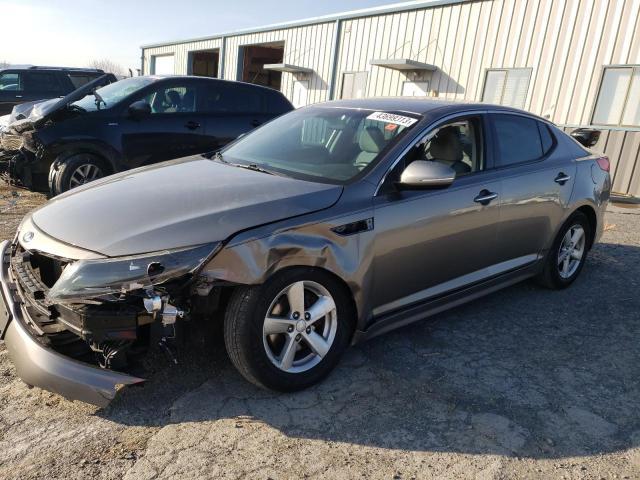 KIA OPTIMA LX 2015 with VIN 5XXGM4A75FG500300 - Photo from auction