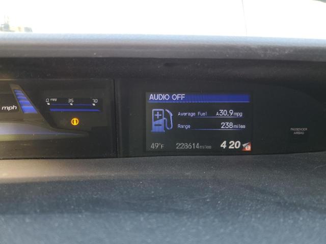 Photo 9 from auction – 2013 HONDA CIVIC EXL with VIN 2HGFB2F91DH518496