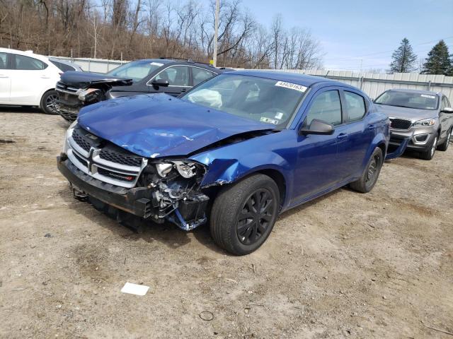 DODGE AVENGER SE 2014 with VIN 1C3CDZAB2EN177749 - Photo from auction