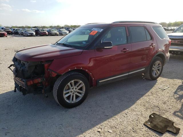 FORD EXPLORER X 2017 with VIN 1FM5K7DHXHGA54722 - Photo from auction