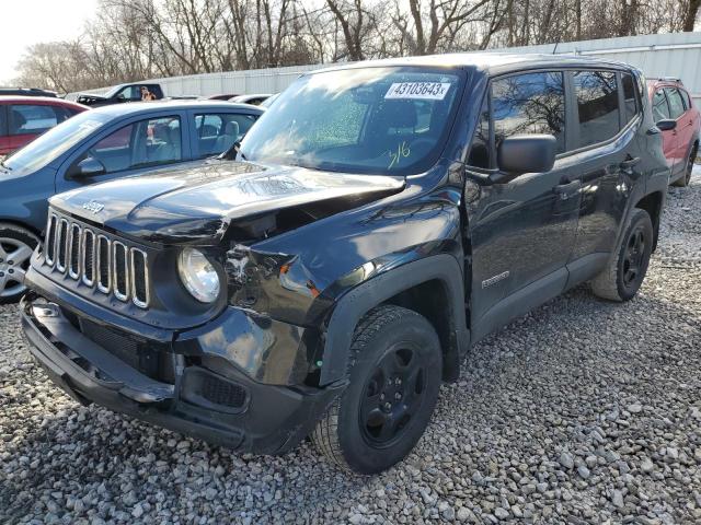 Photo 1 from auction – 2017 JEEP RENEGADE S with VIN ZACCJBAB3HPG02533