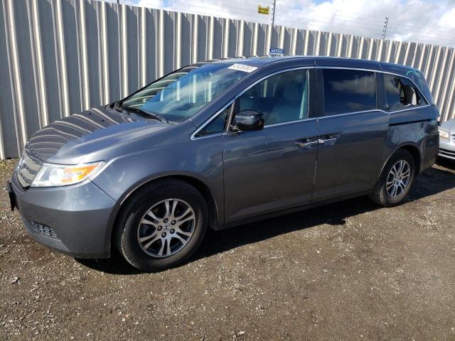HONDA ODYSSEY EX 2011 with VIN 5FNRL5H62BB092737 - Photo from auction