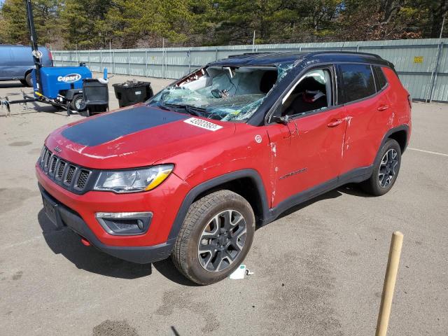 JEEP COMPASS TR 2020 with VIN 3C4NJDDB9LT171813 - Photo from auction