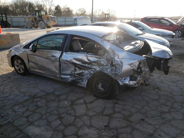Photo 2 from auction – 2013 HONDA CIVIC LX with VIN 19XFB2F50DE099161