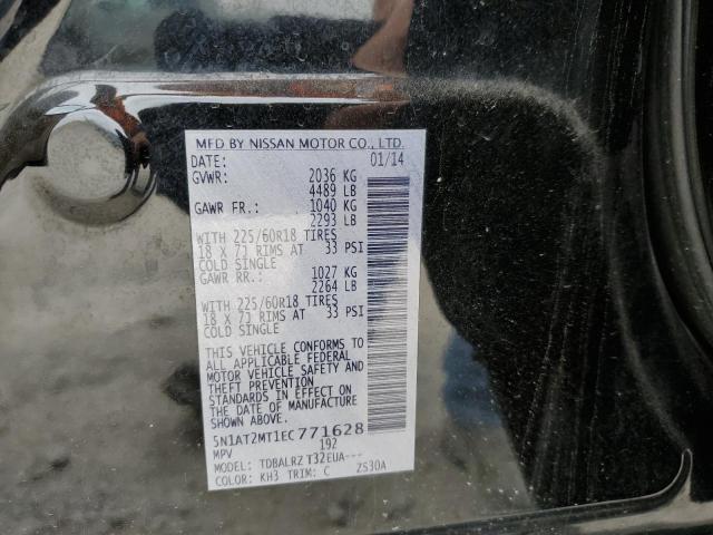 Photo 14 from auction – 2014 NISSAN ROGUE S with VIN 5N1AT2MT1EC771628