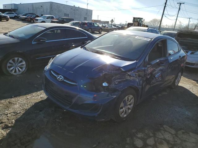 HYUNDAI ACCENT SE 2017 with VIN KMHCT4AEXHU310632 - Photo from auction
