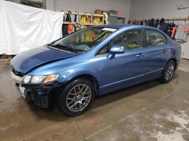 HONDA CIVIC LX 2010 with VIN 19XFA1F51AE016166 - Photo from auction