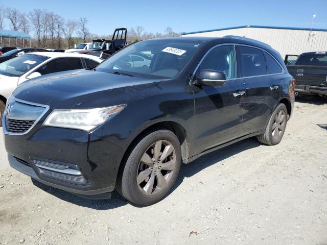 ACURA MDX ADVANC 2014 with VIN 5FRYD3H88EB013413 - Photo from auction