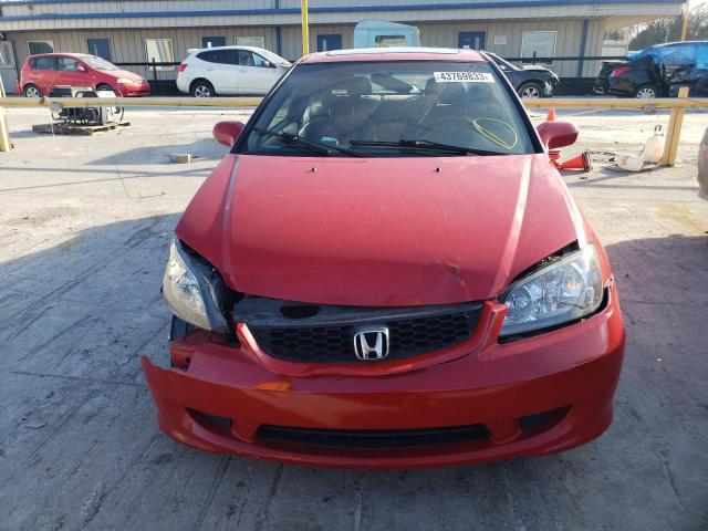 Photo 5 from auction – 2005 HONDA CIVIC EX with VIN 1HGEM22995L038044