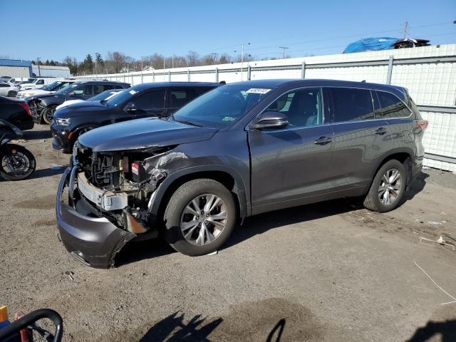 TOYOTA HIGHLANDER 2015 with VIN 5TDBKRFH4FS181548 - Photo from auction