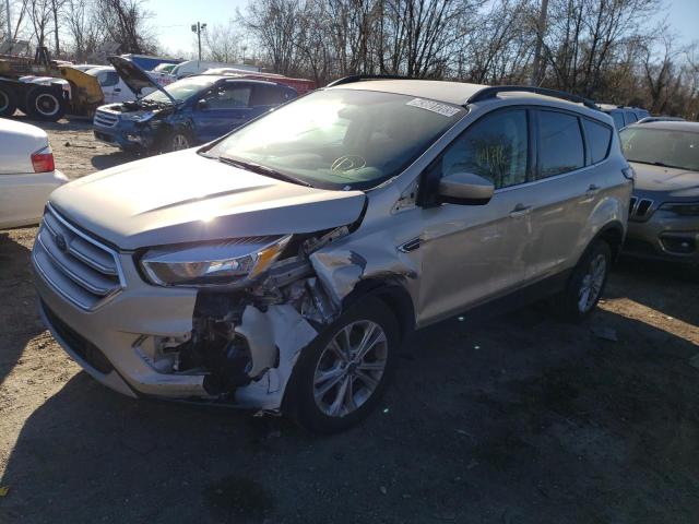 FORD ESCAPE SE 2018 with VIN 1FMCU9GD0JUC26253 - Photo from auction