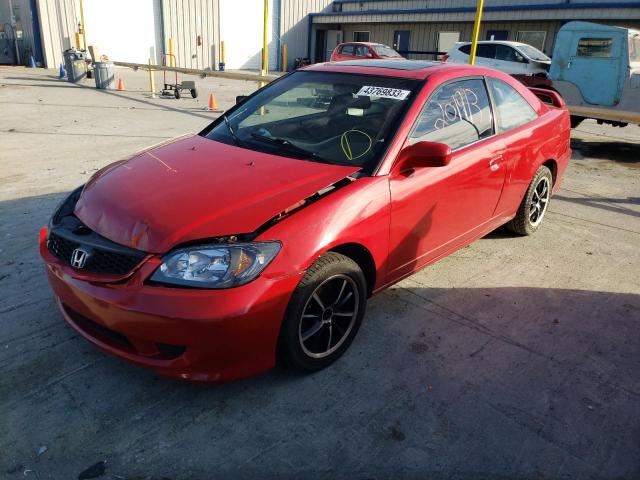 HONDA CIVIC EX 2005 with VIN 1HGEM22995L038044 - Photo from auction
