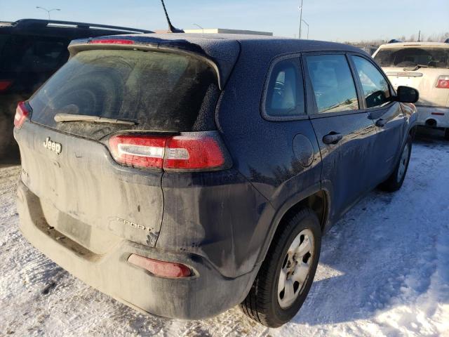 Photo 3 from auction – 2014 JEEP CHEROKEE S with VIN 1C4PJMAB0EW243248