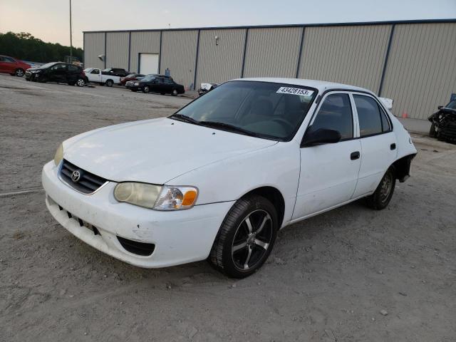 TOYOTA COROLLA CE 2001 with VIN 1NXBR12E21Z561609 - Photo from auction