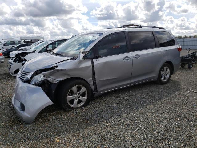 TOYOTA SIENNA LE 2015 with VIN 5TDKK3DC4FS551496 - Photo from auction