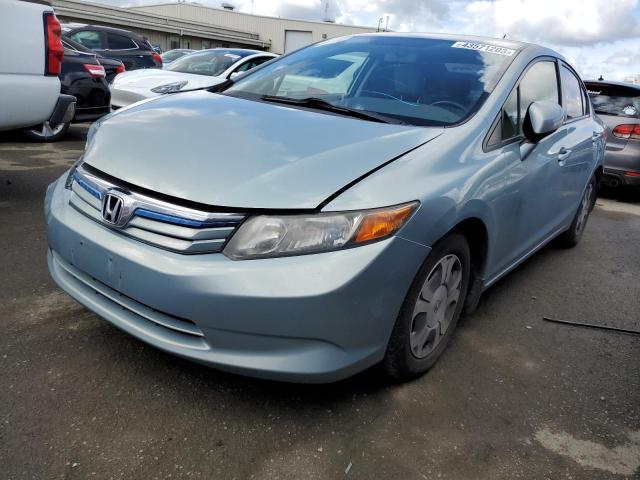 HONDA CIVIC HYBR 2012 with VIN JHMFB4F36CS003683 - Photo from auction