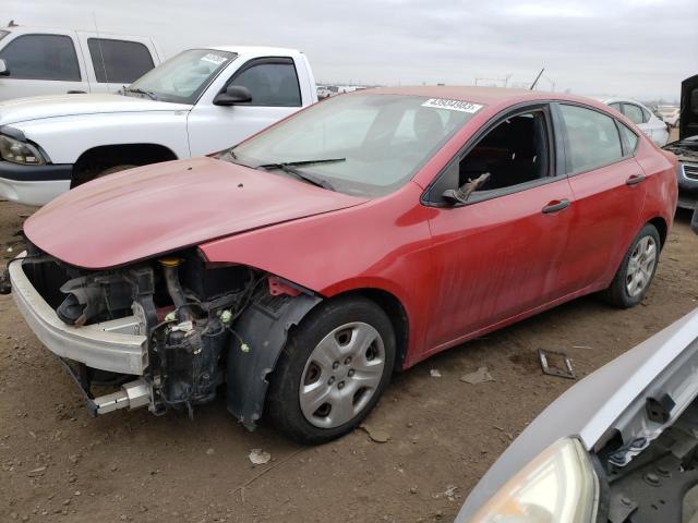 DODGE DART SE 2013 with VIN 1C3CDFAA8DD131644 - Photo from auction