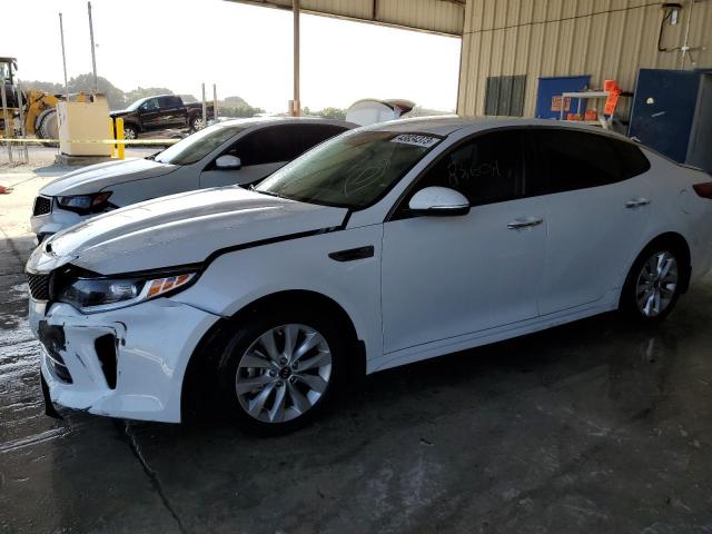 KIA OPTIMA LX 2018 with VIN 5XXGT4L34JG231745 - Photo from auction