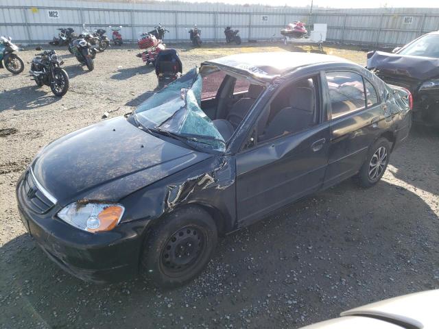 HONDA CIVIC LX 2002 with VIN JHMES16502S002247 - Photo from auction