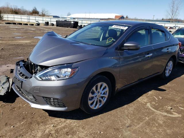 NISSAN SENTRA S 2019 with VIN 3N1AB7AP0KY239255 - Photo from auction