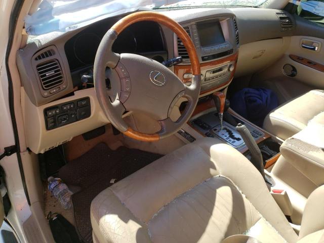 Photo 8 from auction – 2005 LEXUS LX 470 with VIN JTJHT00W254002506