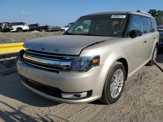 FORD FLEX SEL 2018 with VIN 2FMGK5C8XJBA08335 - Photo from auction