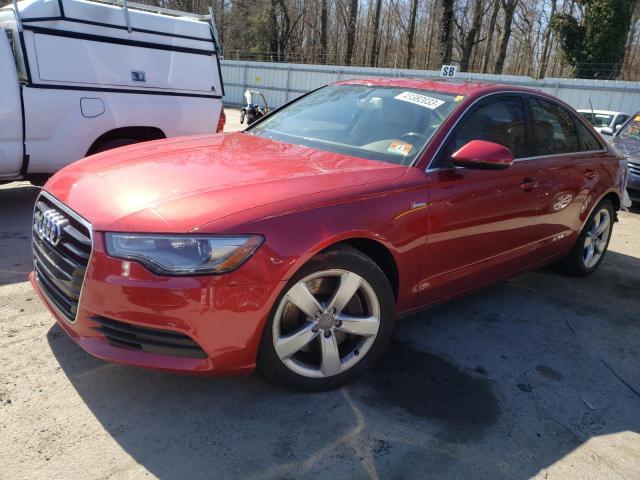 AUDI A6 2012 with VIN WAUBGAFC8CN006001 - Photo from auction