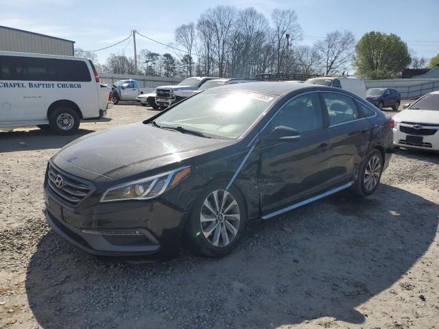 HYUNDAI SONATA SPO 2015 with VIN 5NPE34AF1FH106914 - Photo from auction
