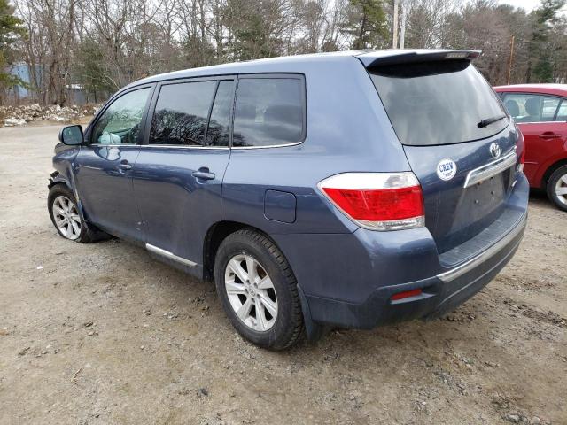 Photo 2 from auction – 2013 TOYOTA HIGHLANDER with VIN 5TDBK3EH7DS261213