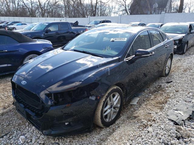 FORD FUSION SE 2016 with VIN 3FA6P0HD3GR112885 - Photo from auction