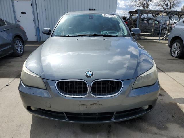 Photo 5 from auction – 2005 BMW 525 I with VIN WBANA53535B857378